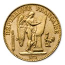 France Gold 20 Francs Lucky Angel (1871-1898) XF-AU France Gold 20 Francs Lucky Angel (1871-1898) XF-AU